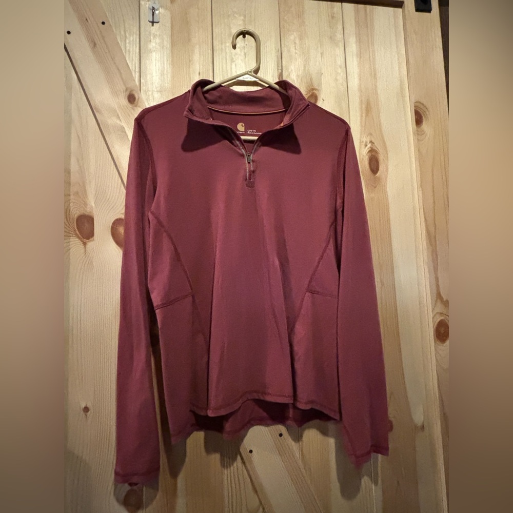 carhartt pink force long sleeve zip up jacket